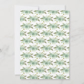 Sweet 16 Sage Green Princess Blonde Girl Einladung (Rückseite)