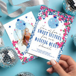 Sweet 16 Santorini Musical Bougainvillea mamma mia Einladung<br><div class="desc">Transport Ihre Gäste nach Griechenland mit unserer Bougainvillea-inspiriert Dancing Queen Sweet 16 Collection! Erleben Sie den Reiz des Mittelmeers in jedem Detail Ihrer 16 . Geburtstag Feier. Inspiriert von Griechenlands lebhaften Farben und musikalischen Rhythmen, werden Sie und Ihre Gäste mit unseren in Rosa und Blau gehaltenen Bougainvillea-Einladungen und Dekorationen in...</div>
