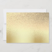 Sweet 16 Save the Date Flamingo Pink und Gold (Rückseite)