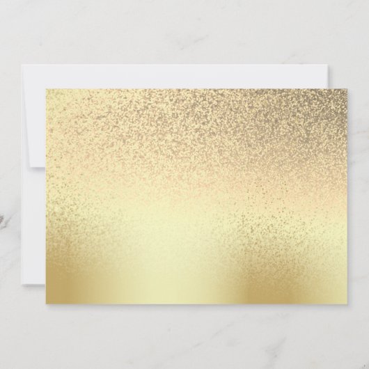 Sweet 16 Save the Date Flamingo Pink und Gold (Rückseite)