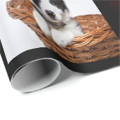 Sweet 16 Schwarz-Silber-Foto-Collage Geschenkpapier (Rolleneckpunkt)