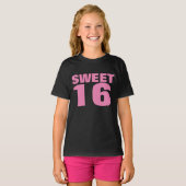 SWEET 16 SECHZEHN MÄDCHEN T - SHIRT T-SHIRTS (Vorne ganz)