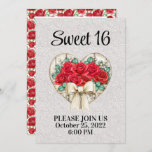 Sweet 16 - Siehe Zurück Einladung<br><div class="desc">Wenn du meine SAMMLUNG "Hochzeit: Es ist ein schöner Tag für eine Hochzeit" Karo, findest du passende RSVP-Karten, Tischkarten, etc. und vieles mehr zum Thema. Siehe meine KOLLEKTIONEN für Süß 16, Quinceanera, Prinzessin, Bat Mitzvah, etc. ... . und alle Einladungen können in meinem A LOVELY DAY FOR A WEDDING COLLECTION...</div>