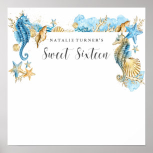 Sweet 16 Signature Message Board Poster