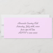 Sweet 16 Special Birthday XVI Party Einladung (Rückseite)