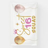 Sweet 16 Squad Banner (Vertikal)