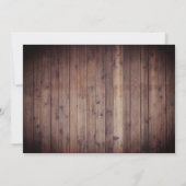 Sweet 16 String Lights Der Herbst lässt den Geburt Einladung (Rückseite)