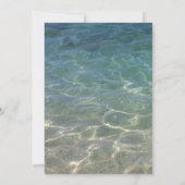 Sweet 16 Summer Beach Moderne Confetti Dots Einladung (Rückseite)