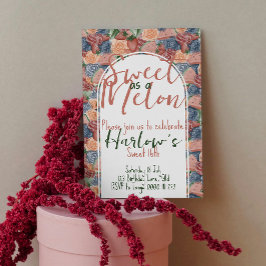 Sweet 16. Sweet as a Melon - Summer vibes Einladung