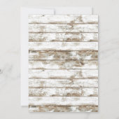 Sweet 16 Tropical Summer Beach Starfish Einladung (Rückseite)