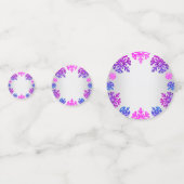 Sweet 16 Winter Snowflake Geburtstag Konfetti (Vorderseiten)