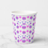 Sweet 16 Winter Snowflake Geburtstag Pappbecher (Rechts)