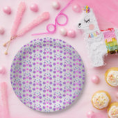 Sweet 16 Winter Snowflake Geburtstag Pappteller (Party)