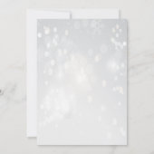 Sweet 16 Winter Urlaub Geburtstag Einladung (Rückseite)