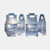 Sweet 16 Winter Wonderland Schneeballwald Geschenkschachtel (Ungefaltet)