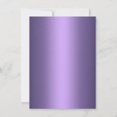 Sweet 16 Winter Wonderland Sparkle Schneeflocken Einladung (Rückseite)