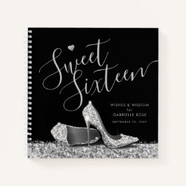 Sweet 16 Wisdom Advice Party Gästebuch Notizblock