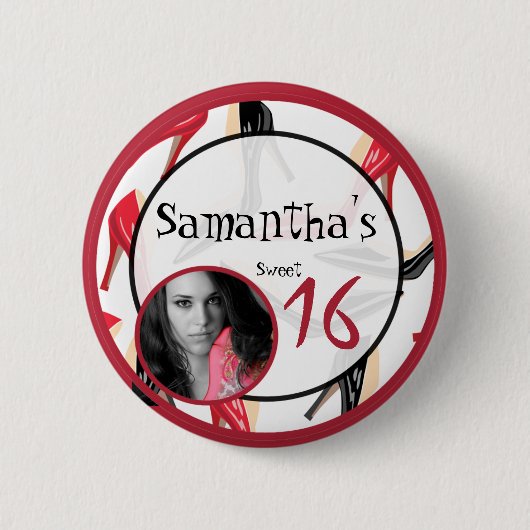 Sweet 16 Womens Shoes High Heel Stillettos Button (Vorderseite)