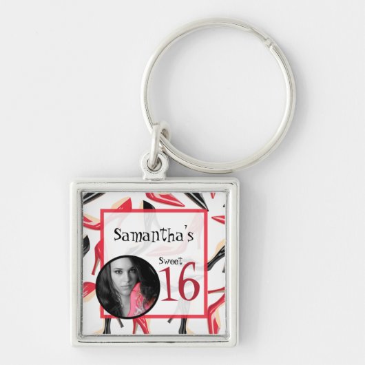 Sweet 16 Womens Shoes High Heels Schlüsselkette Schlüsselanhänger (Vorne)