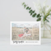 Sweet 2019 Foto Kalender Postkarte (Stehend Vorderseite)