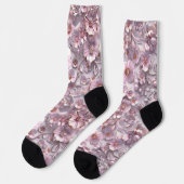Sweet 3d Cherry Blossoms Socken (Linkes Detail)