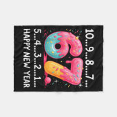 Sweet 67 New Year Countdown 2026 Funny Happy New Y Fleecedecke (Vorderseite (Horizontal))