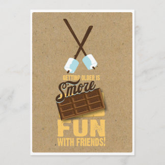 Sweet 75. Geburtstag Bonfire Einladungen