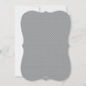 Sweet ABC Moderne Babydusche Einladung (Rückseite)
