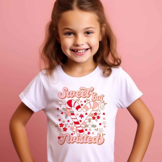 Sweet aber gefickt Candy Cane Weihnachten T-Shirt