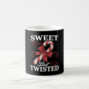 Sweet aber gefickt Candy Cane Weihnachtsfeiertag Kaffeetasse