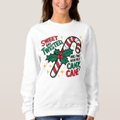 Sweet, aber geflecht Sweatshirt (Vorderseite)