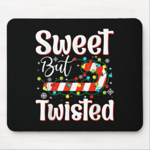 Sweet, aber gezwirnt Weihnachtscreme Lover Xmas Bo Mousepad