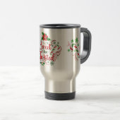 Sweet, aber zwiespältig Weihnachtsreise Mug Reisebecher (VorderseiteRechts)