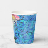 Sweet African American Fairy Birthday Pappbecher (Rechts)