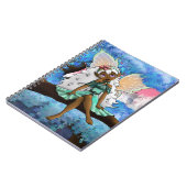 Sweet African American Fairy Notizblock (Linke Seite)