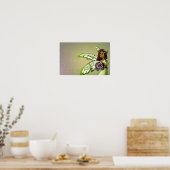 Sweet African American Fairy Poster (Küche)