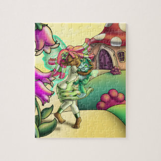Sweet African American Fairy Puzzle