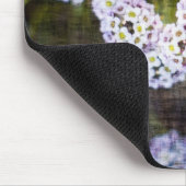 Sweet Alyssum in Grunge Mousepad (Ecke)