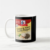 Sweet &amp; Sy Garlic Pepper Condiment Sce Group M Kaffeetasse (Links)