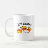 Sweet and Corny Funny Mais Kernels Pub Kaffeetasse (Links)