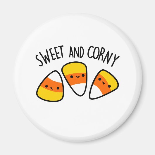 Sweet and Corny Funny Mais Kernels Pub Magnet (Vorne)