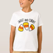 Sweet and Corny Funny Mais Kernels Pub T-Shirt (Vorderseite)