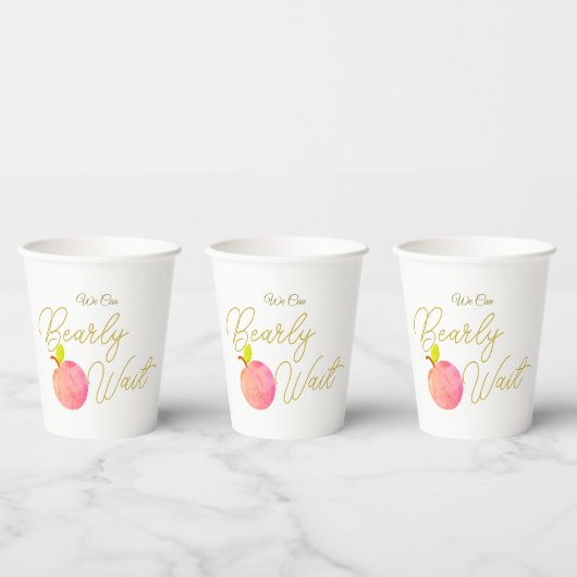 Sweet and Festive Baby Shower Cups mit Angebot Pappbecher (Multi)