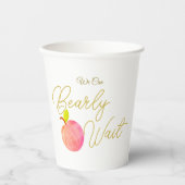 Sweet and Festive Baby Shower Cups mit Angebot Pappbecher (Vorderseite)