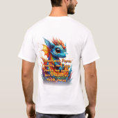 Sweet and Fierce niedlich T-Shirt (Rückseite)