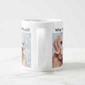 Sweet and Gentle Beagle Jumbo-Tasse (Rückseite)