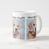 Sweet and Gentle Beagle Jumbo-Tasse (Vorderseite Rechts)