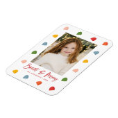 Sweet and Merry Gumdrops Foto Magnet (Linke Seite)