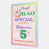 Sweet and Oh-So Special Geburtstag Doughnut Acrylschild (Winkel)