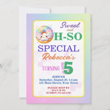 Sweet and Oh-So Special Geburtstag Doughnut